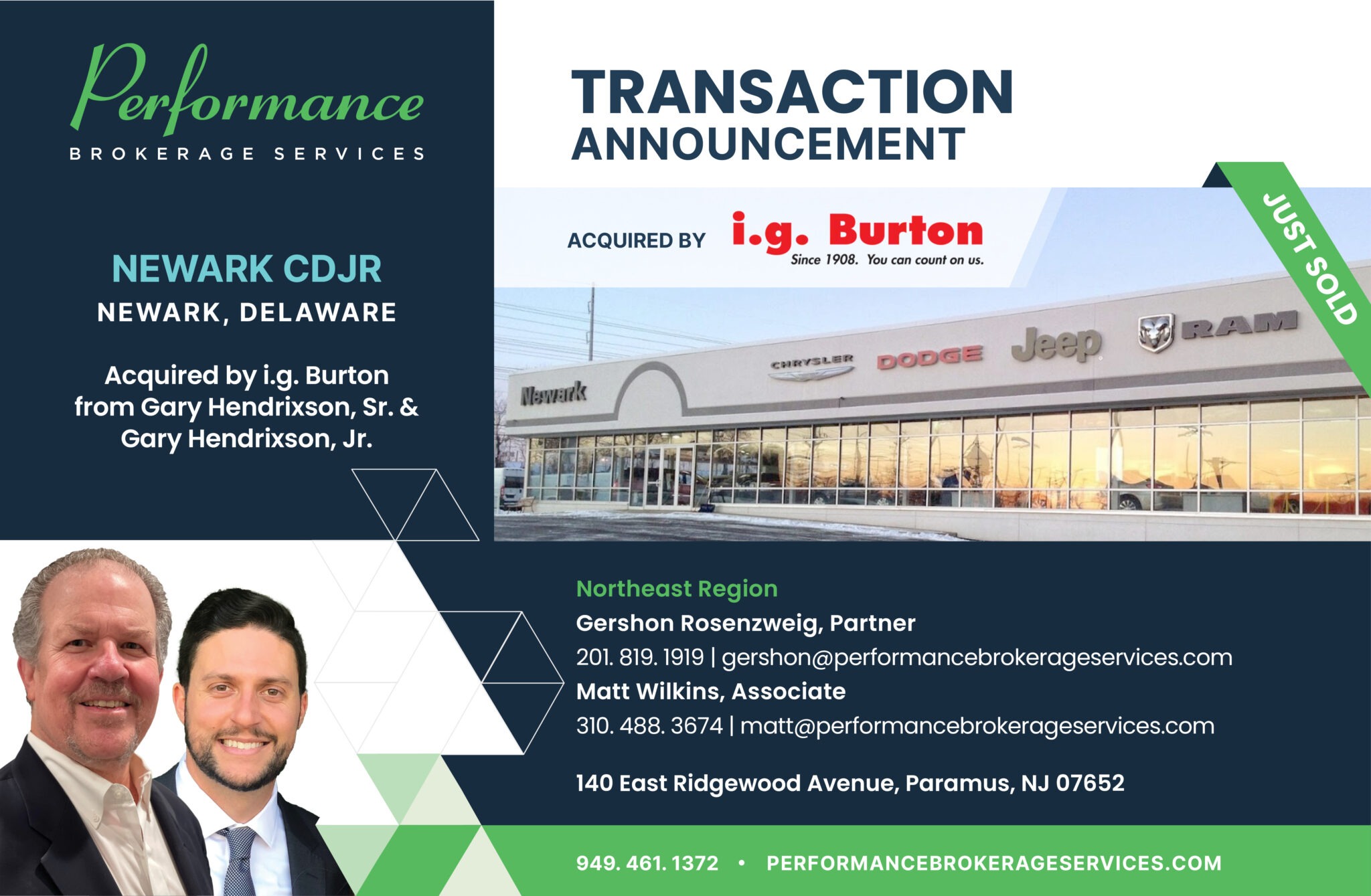 Performance Brokerage Services