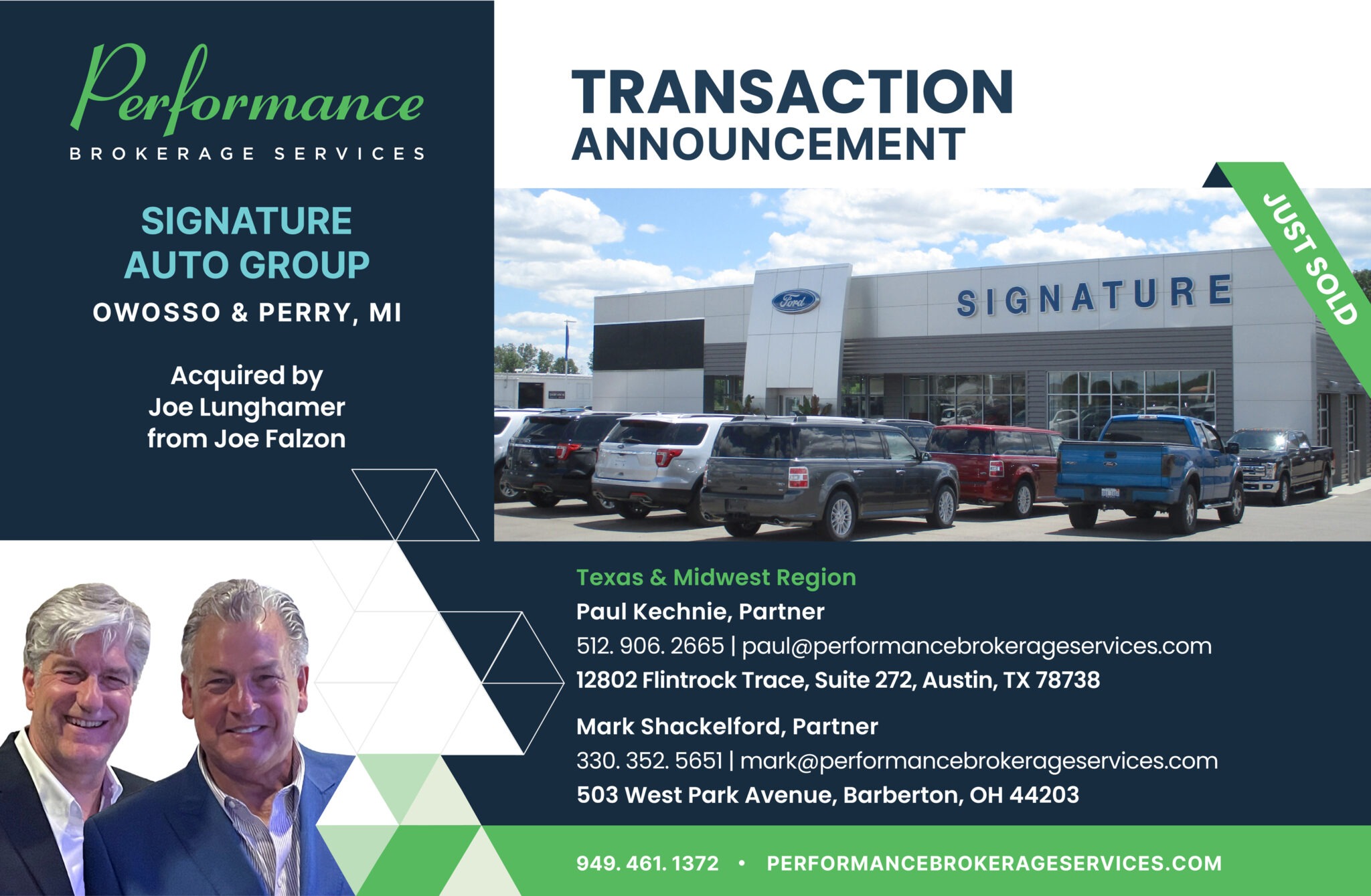 Performance Brokerage Services