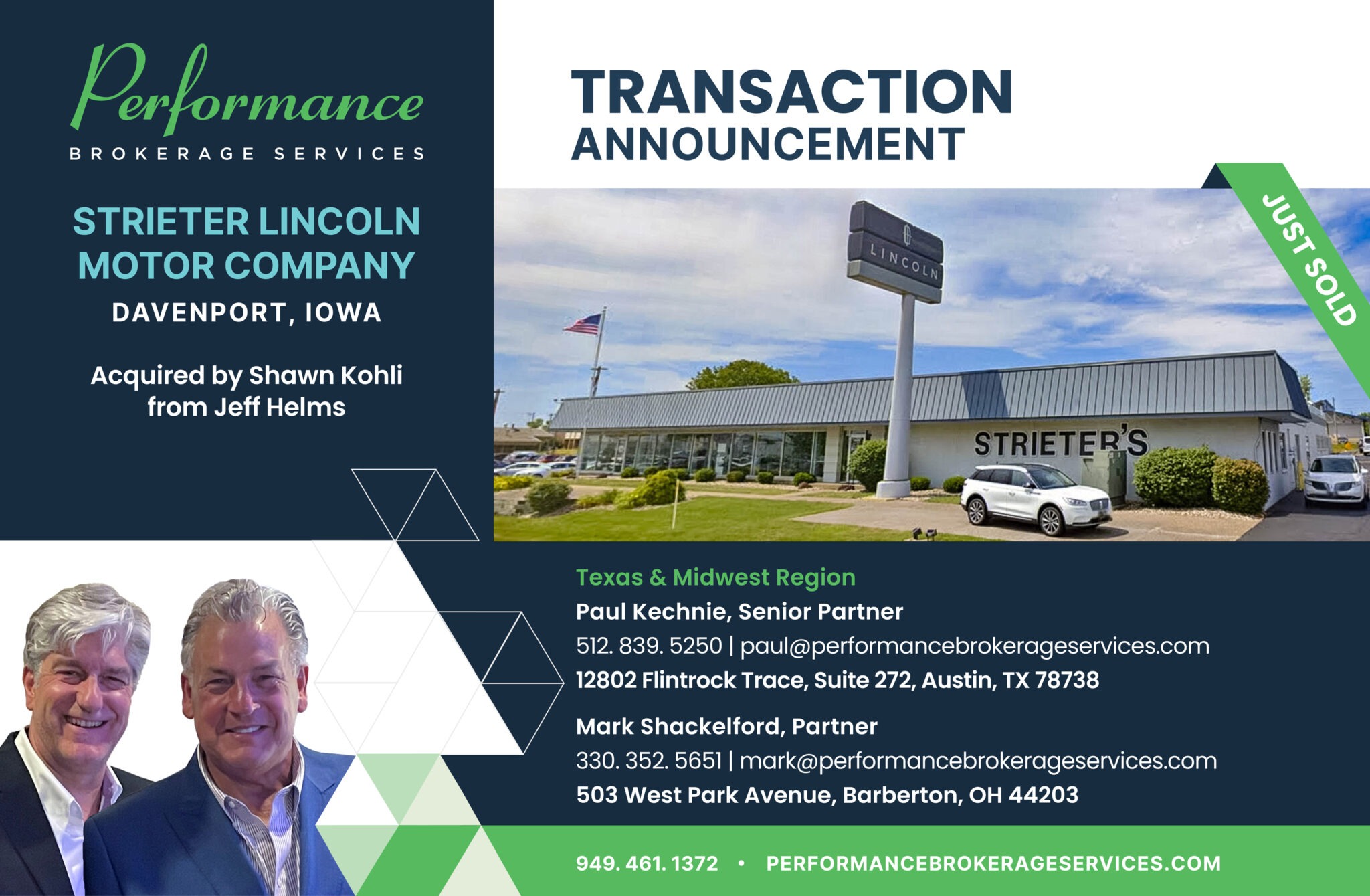 Performance Brokerage Services