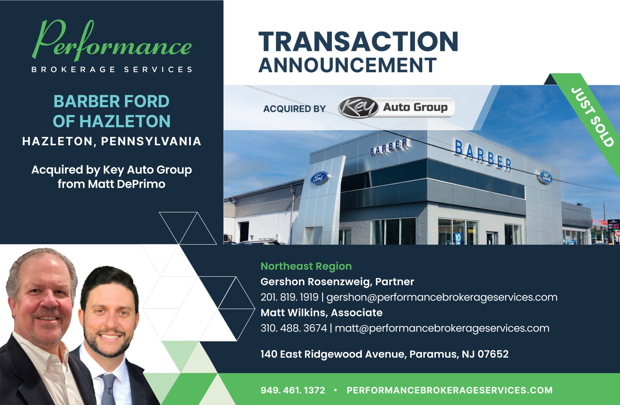 Performance Brokerage Services