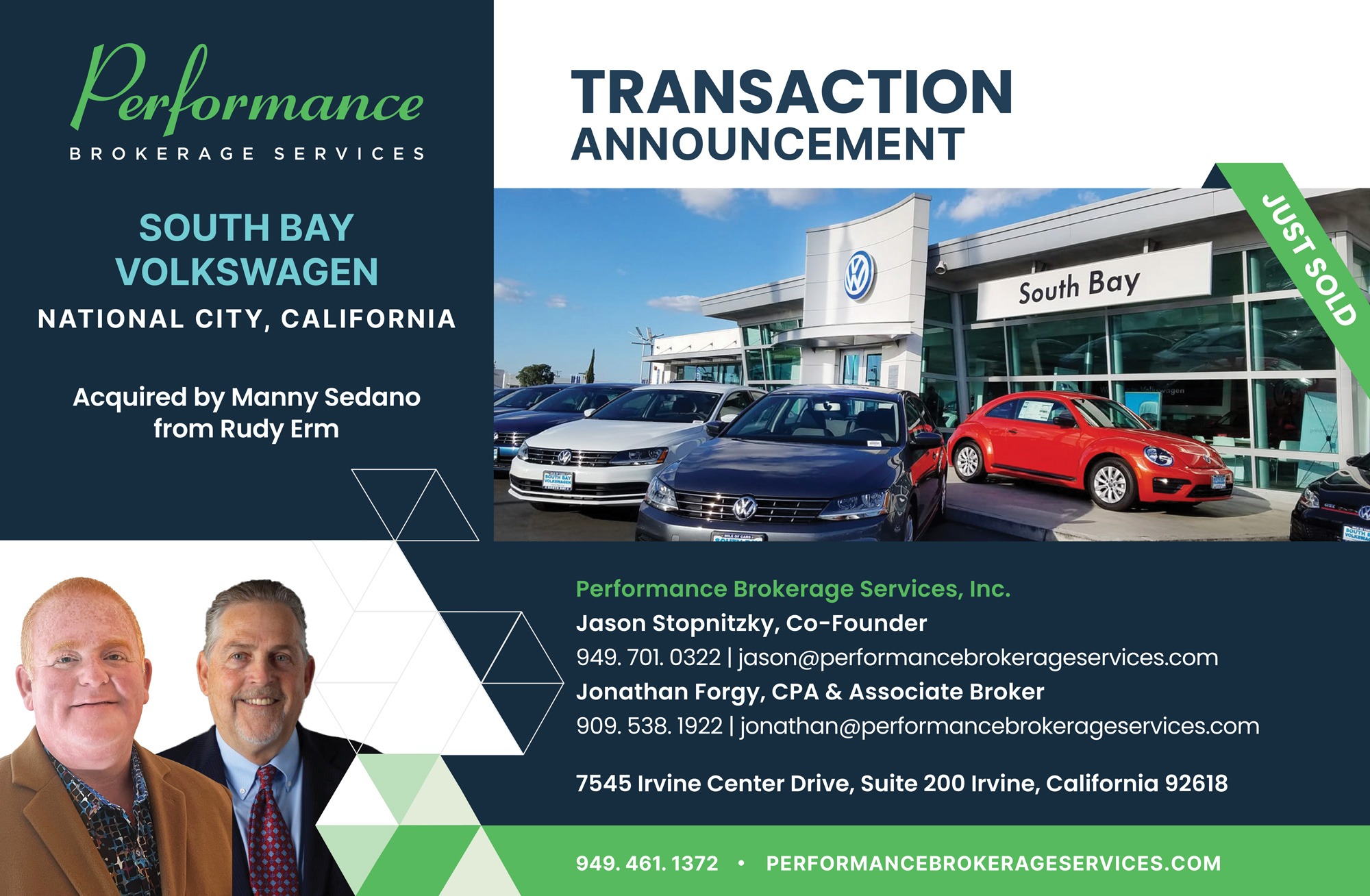 Performance Brokerage Services