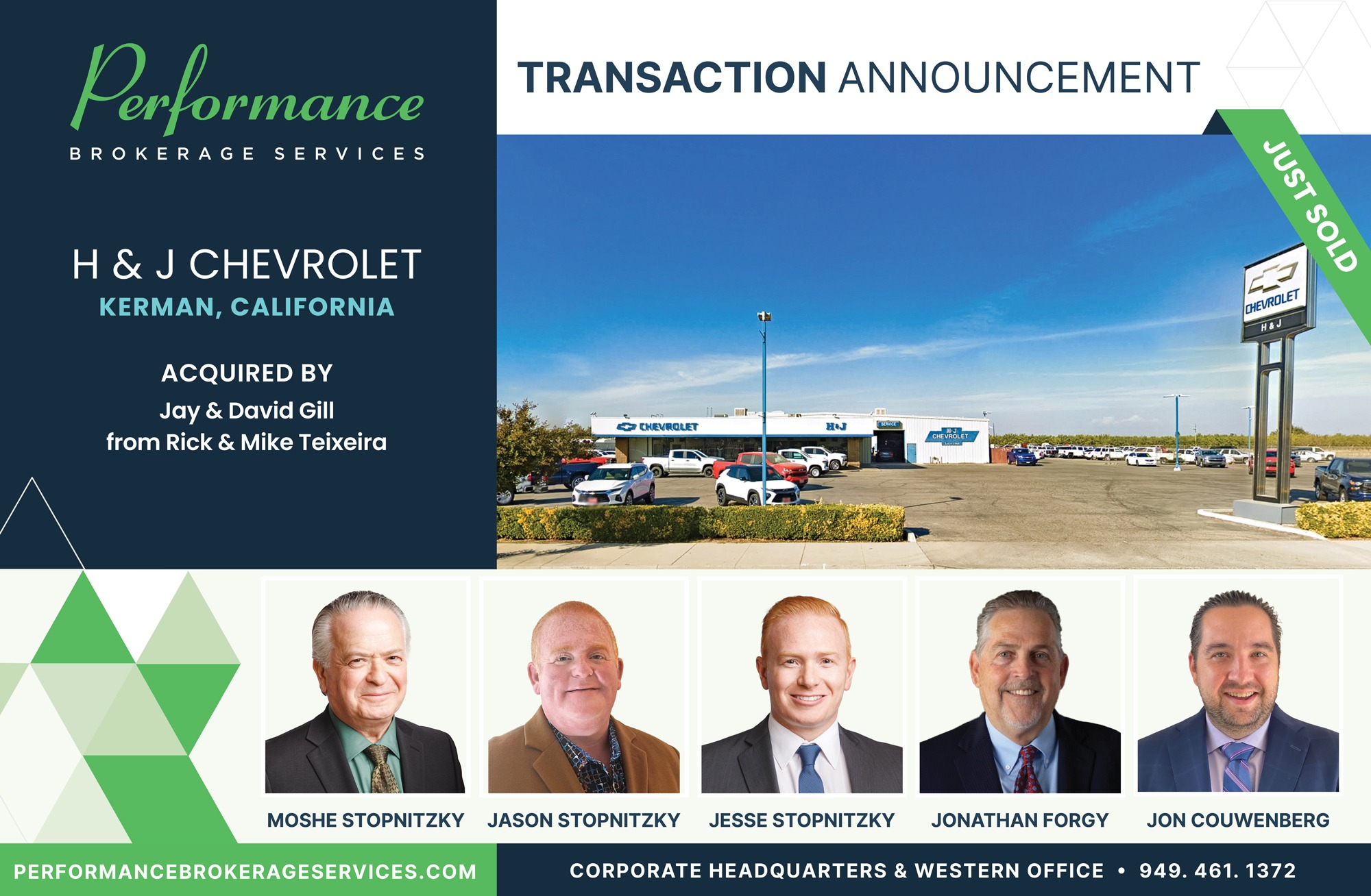 Performance Brokerage Services