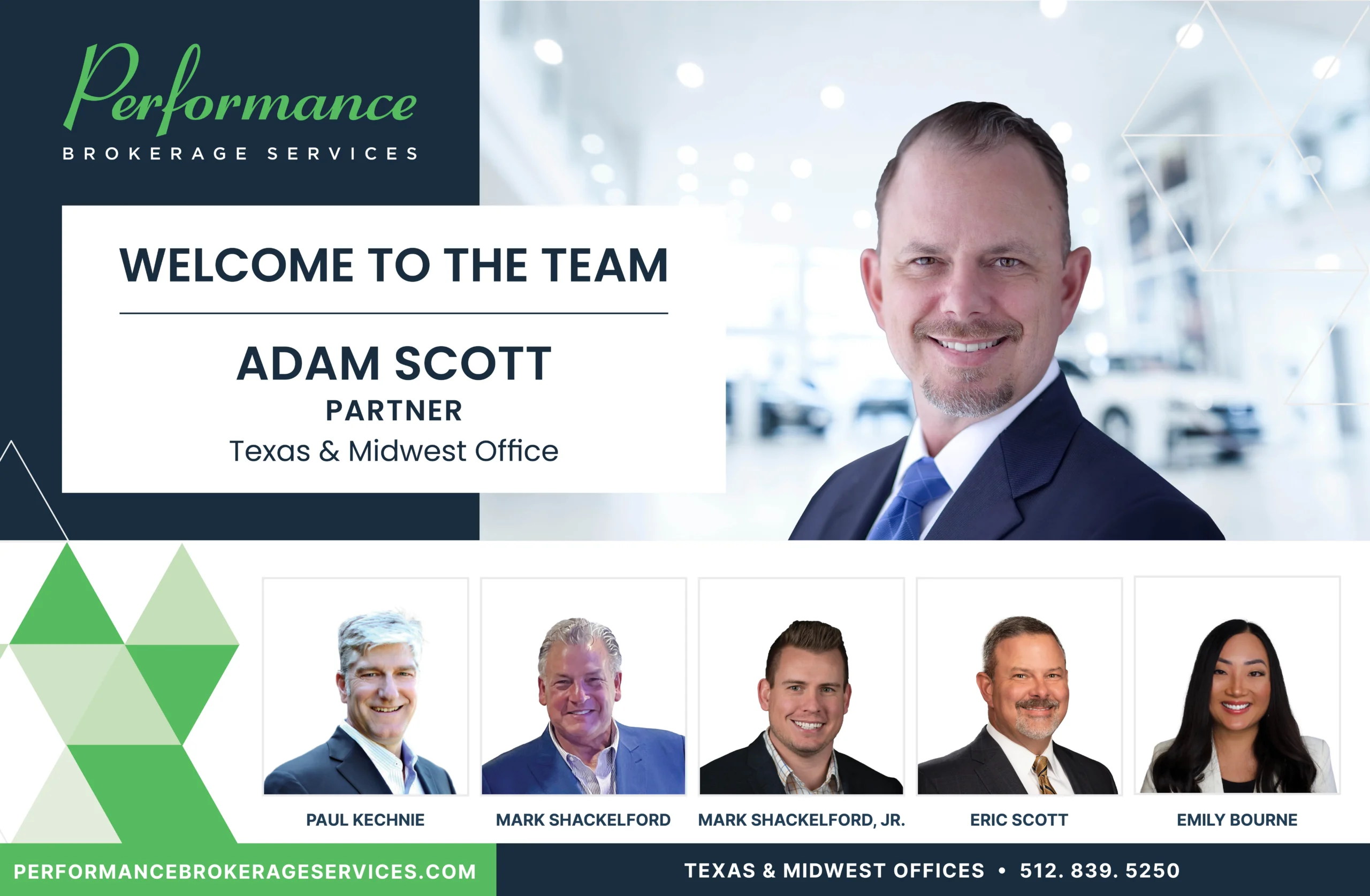 Welcome To The Team Adam Scott