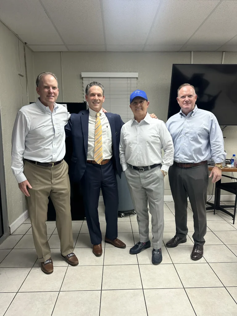 Greg Kelly, Chris Saraceno, Jaime Vergara, and Tim Kelly